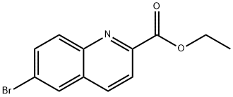 6-溴喹啉-2-甲酸乙酯, 1020572-61-5, 结构式