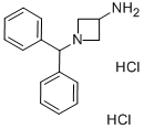 1-(Diphenylmethyl)-3-azetidinamine dihydrochloride Structure