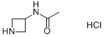 N-(アゼチジン-3-イル)アセトアミド塩酸塩 化学構造式