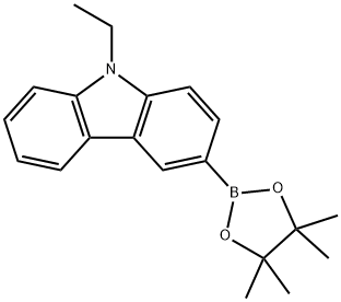 9-ethyl-9H-carbazole-3-boronic acid pinacol ester Structure