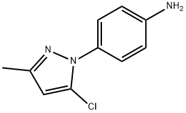 [4-(5-氯-3-甲基-1H-吡唑-1-基)苯基]胺二盐酸盐 结构式