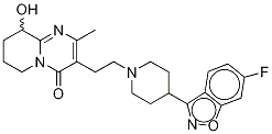 パリペリドン-D4 化学構造式