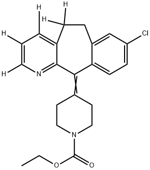 Loratadine-D5 Structure
