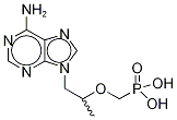 反式-替诺福韦-d6 结构式