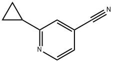2-环丙基异烟腈, 1020747-85-6, 结构式