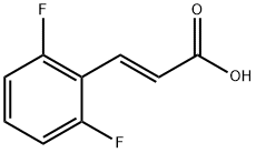 TRANS-2,6-DIFLUOROCINNAMIC ACID Structure