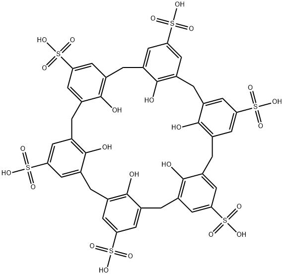 4-SULFOCALIX[6]ARENE Structure