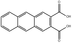 2,3-Anthracenedicarboxylic acid Structure