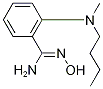 2-[Butyl(methyl)amino]-N'-hydroxybenzenecarboximidamide Structure
