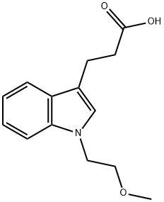 3-[1-(2-methoxyethyl)-1H-indol-3-yl]propanoic acid|3-[1-(2-甲氧基乙基)-1H-吲哚-3-基]丙酸