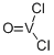 vanadium dichloride oxide, 10213-09-9, 结构式