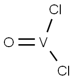 バナジウム(IV)オキシドジクロリド 化学構造式