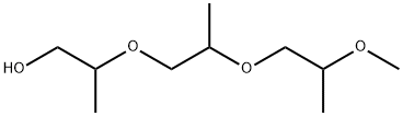 2-[2-(2-メトキシプロポキシ)プロポキシ]-1-プロパノール 化学構造式