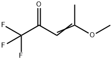1,1,1-三氟-4-甲氧基戊-3-烯-2-酮 结构式