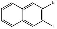 2-溴-3-碘萘,102153-44-6,结构式