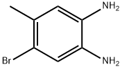 4-溴-5-甲基苯-1,2-二胺, 102169-44-8, 结构式