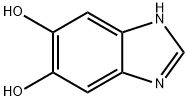5,6-二羟基基苯并咪唑, 102169-73-3, 结构式