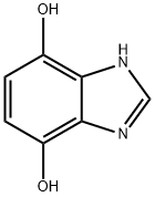1H-苯并咪唑-4,7-二醇 结构式