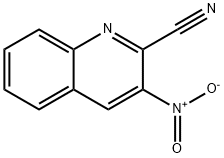 2-CYANO-3-NITROQUINOLINE Structure