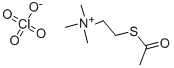 ACETYLTHIOCHOLINE PERCHLORATE Structure