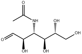 3-Acetamido-3-deoxy-D-allose Struktur
