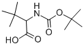 2-叔丁氧羰基氨基3,3-二甲基丁酸, 102185-35-3, 结构式