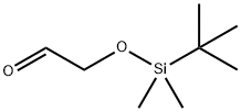 (TERT-BUTYLDIMETHYLSILYLOXY)ACETALDEHYDE Structure