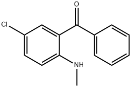 5-Chloro-2-(methylamino)benzophenone Structure