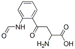 N-甲酰基犬尿氨酸,1022-31-7,结构式