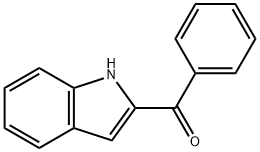 1H-インドール-2-イルフェニルケトン 化学構造式
