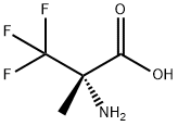 (S)-(-)-3,3,3-TRIFLUORO-2-AMINO-2-METHYLPROPIANOIC ACID, 102210-03-7, 结构式