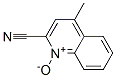 4-Methyl-2-cyanoquinoline 1-oxide Struktur