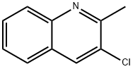 3-氯-2-甲基喹啉, 10222-49-8, 结构式