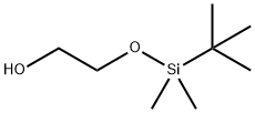 (TERT.-BUTYLDIMETHYLSILYLOXY)ETHANOL Structure