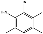 2-溴-3,4,6-三甲基苯胺 结构式