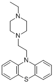 10-(2-(4-Ethyl-1-piperazinyl)ethyl)phenothiazine Structure
