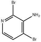 2,4-DIBROMO-3-AMINOPYRIDINE Structure