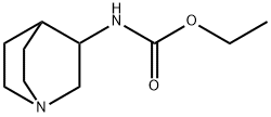 3-Quinuclidinecarbamic acid, ethyl ester Structure