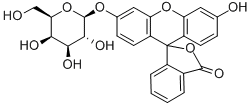 FLUORESCEIN MONO-BETA-D-GALACTOPYRANOSIDE Structure