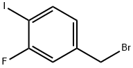 4-(BroMoMethyl)-2-fluoro-1-iodobenzene Structure