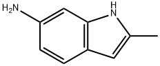2-メチル-1H-インドール-6-アミン 化学構造式