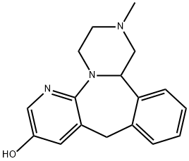 8-HYDROXY MIRTAZAPINE Structure