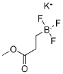 Potassium 3-trifluoroboratopropionate methyl ester Struktur
