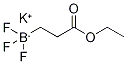 Potassium 3-trifluoroboratopropionate ethyl ester Structure