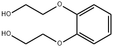O,O'-BIS(2-HYDROXYETHOXY)BENZENE Struktur