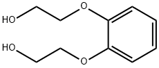 O,O'-BIS(2-HYDROXYETHOXY)BENZENE Structure