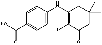 1023484-19-6 4-[(2-iodo-5,5-dimethyl-3-oxo-1-cyclohexenyl)amino]benzenecarboxylic acid