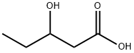 3-HYDROXYPENTANOIC ACID Structure