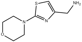 [(2-モルホリン-4-イル-1,3-チアゾール-4-イル)メチル]アミンDIHYDROCHLORIDE 化学構造式