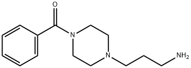 3-(4-Benzoylpiperazinyl)propanamine Structure